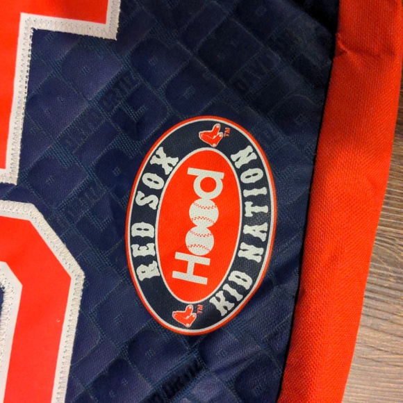 Boston Red Sox David Ortiz Hood Kid Nation Promotional one Pouch Backpack - Picture 3 of 6